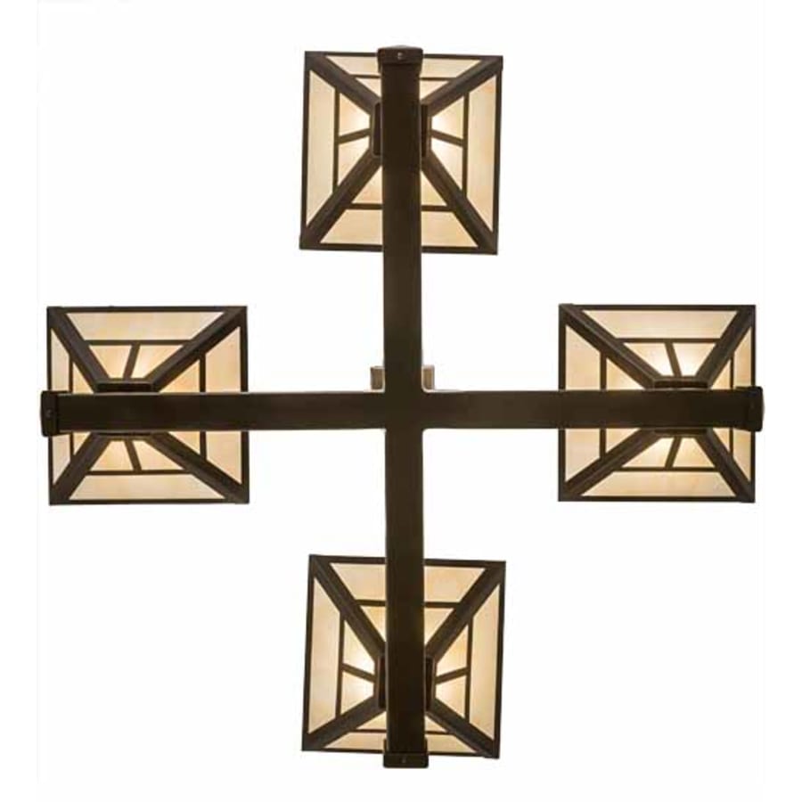 Four-Light 42" Wide Pendant