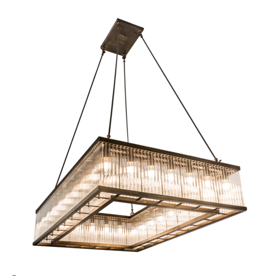 28-Light 40" Wide Pendant