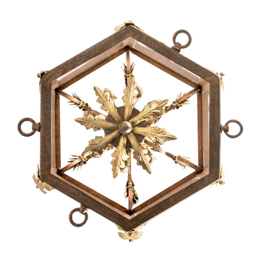 Eight-Light 25" Wide Taper Candle Pendant