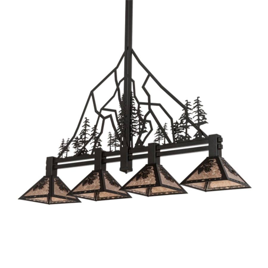 Four-Light 60" Wide Linear Pendant