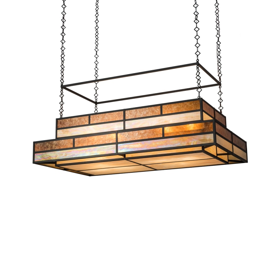 Twelve-Light 72" Wide Linear Pendant