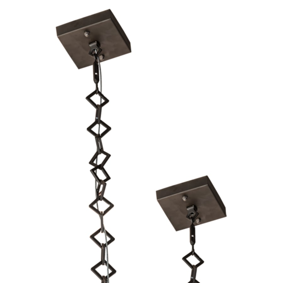 Twelve-Light 72" Wide Linear Pendant