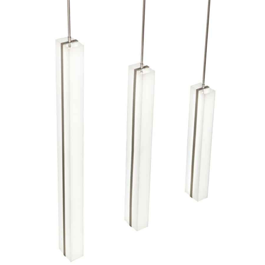Three-Light 51" Wide Linear Pendant