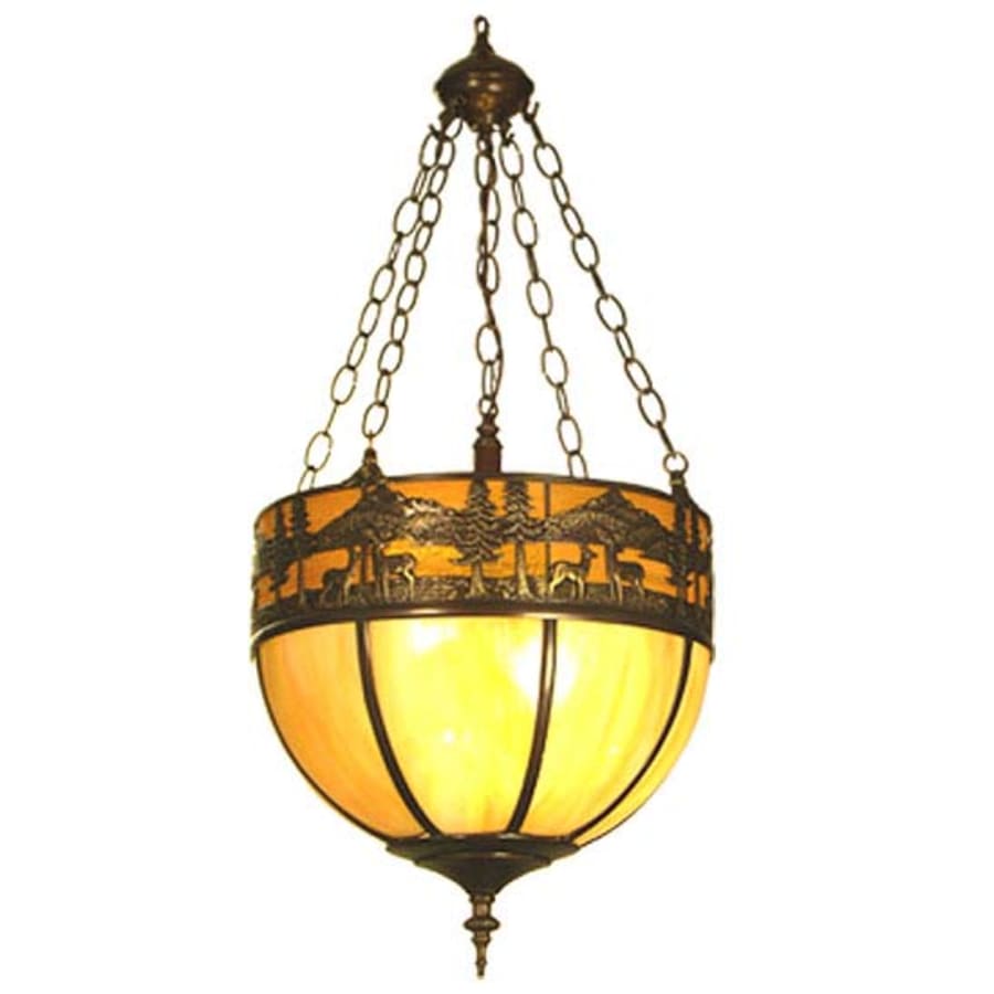 Deer Lodge 4-Light 16" Wide Pendant