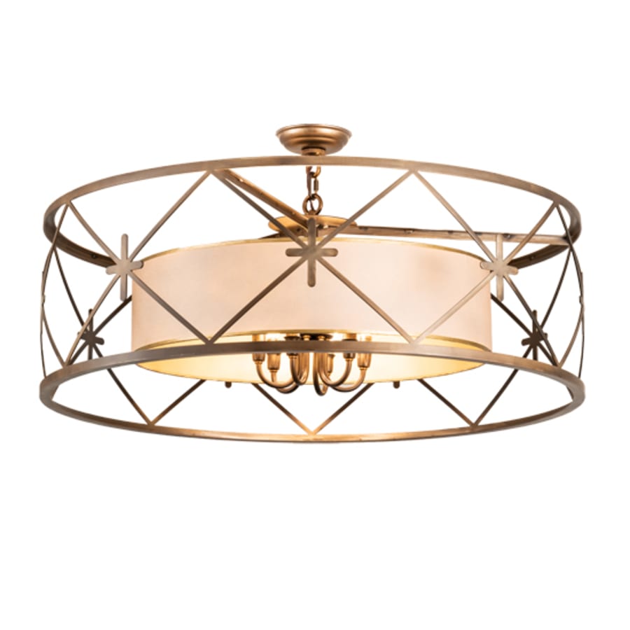 Six-Light 36" Wide Pendant