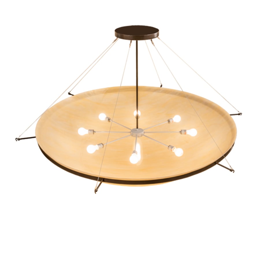 Eight-Light 67" Wide Pendant