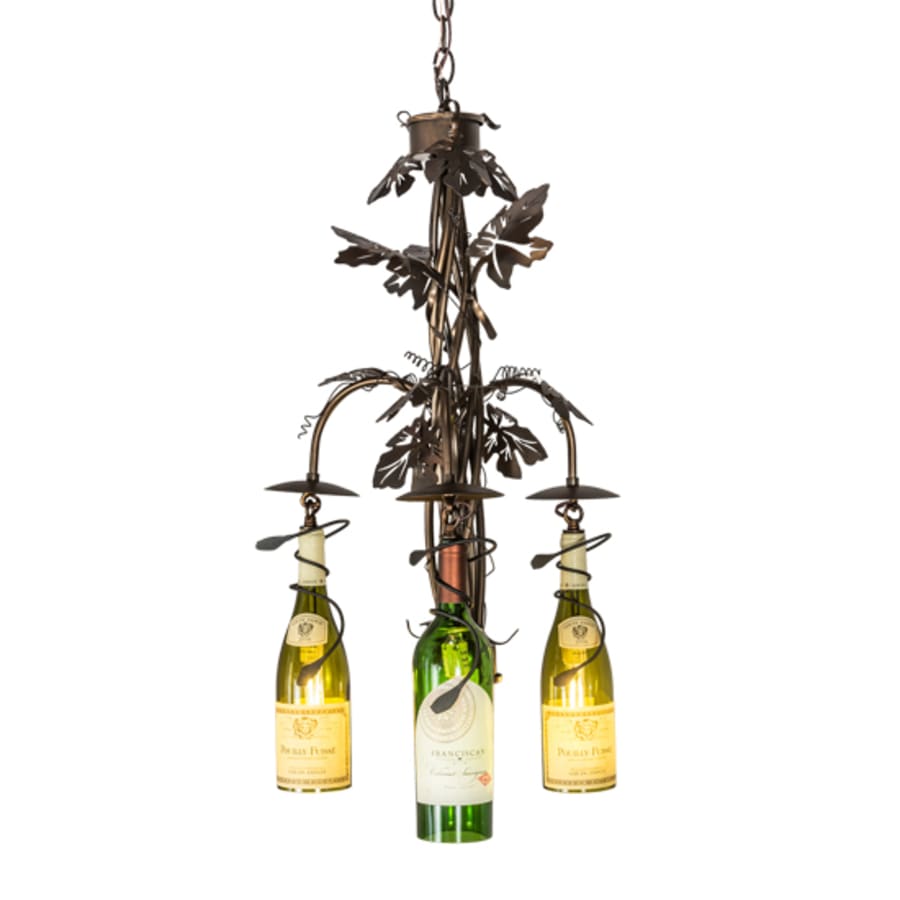 Tuscan Vineyard 3-Light 18" Wide Multi-Light Pendant