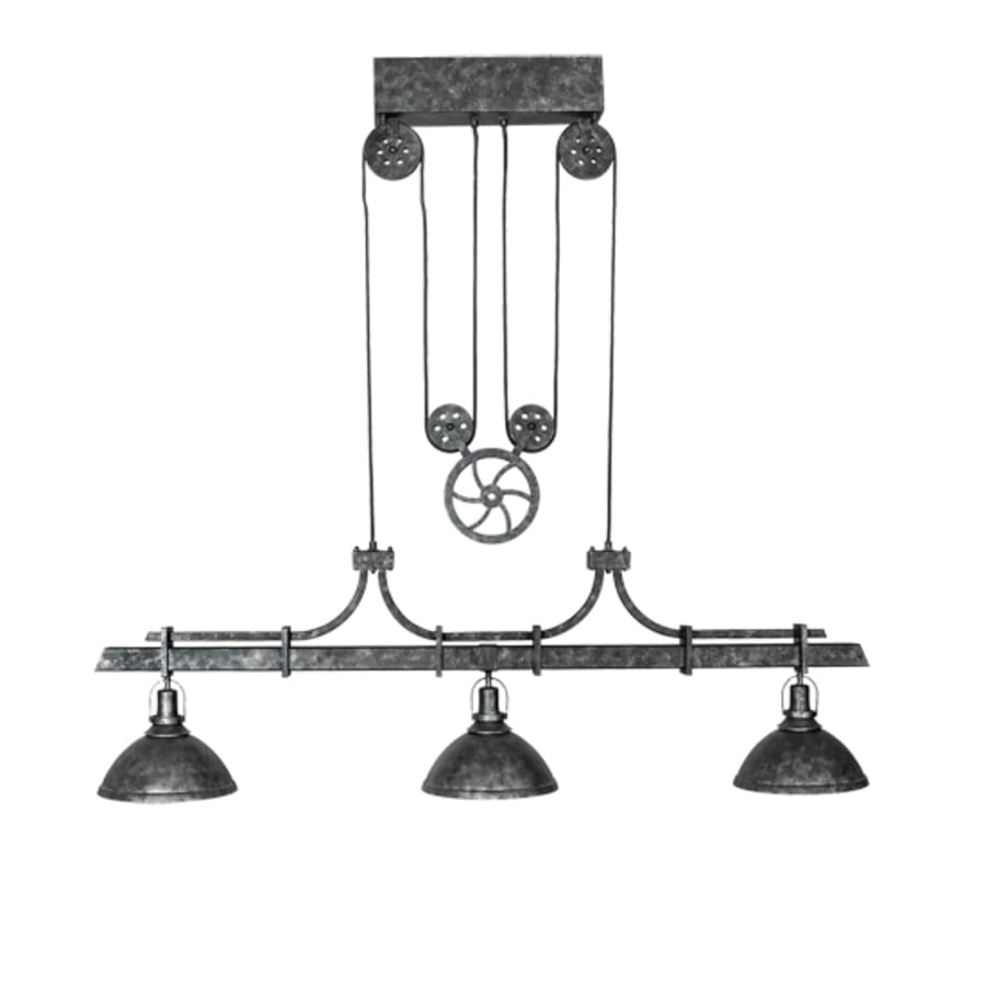 Three-Light 67" Wide Linear Pendant
