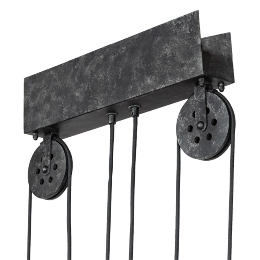 Three-Light 67" Wide Linear Pendant