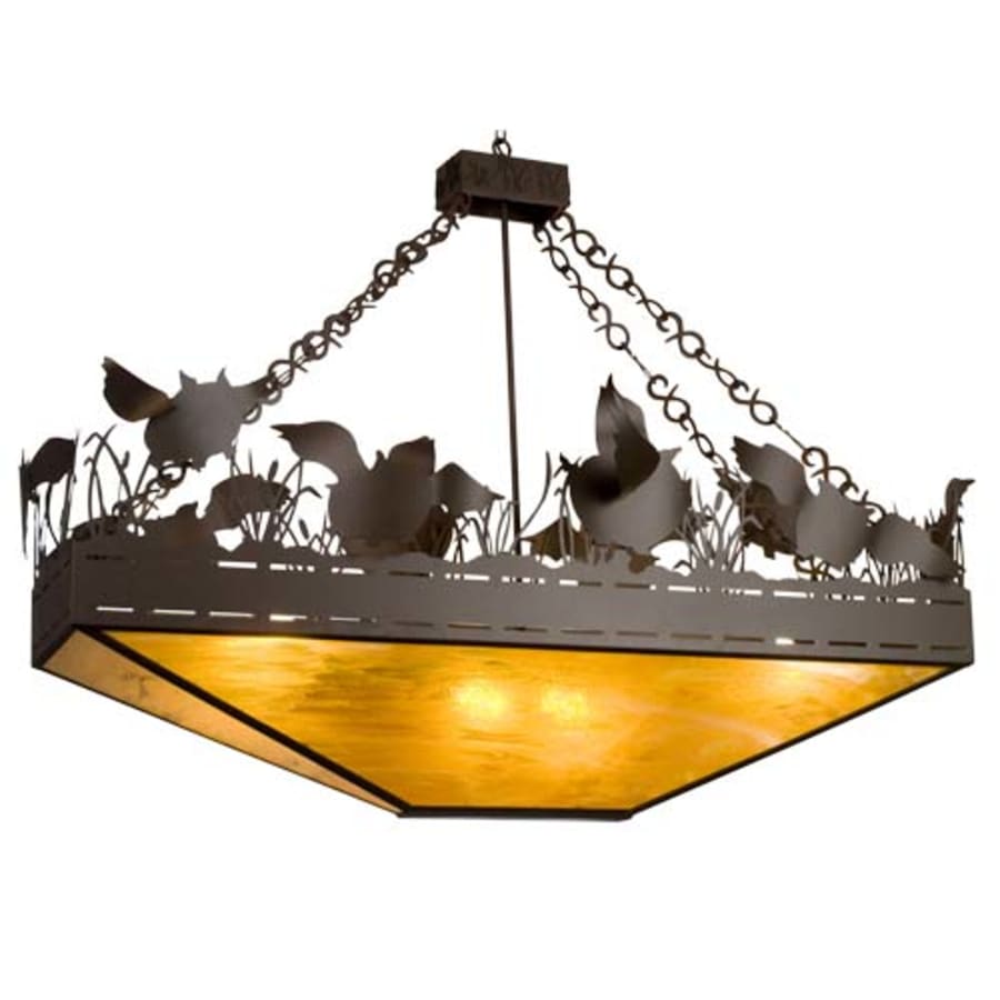Flying Pigs 6-Light 64" Wide Linear Pendant
