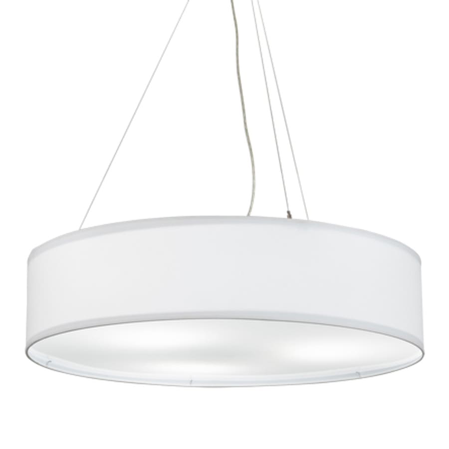 Three-Light 34" Wide Suspension Pendant