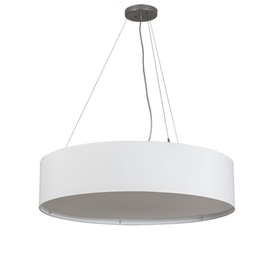 Three-Light 34" Wide Suspension Pendant