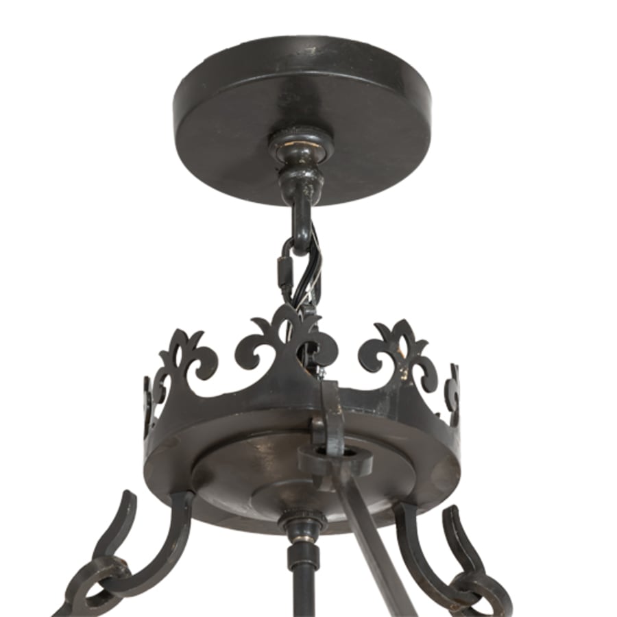 Twelve-Light 48" Wide Taper Candle Pendant