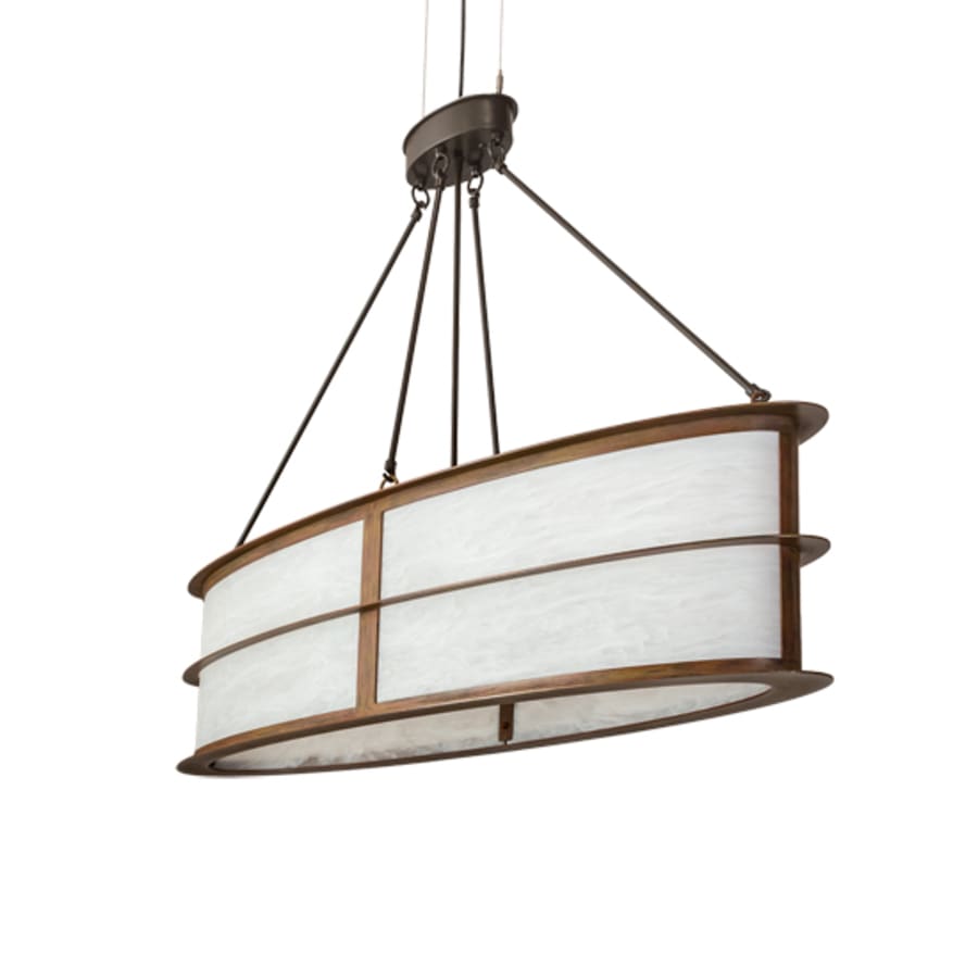 Six-Light 48" Wide Linear Pendant