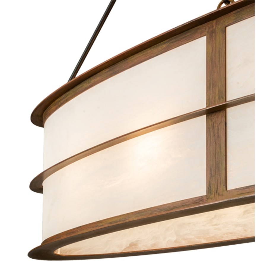 Six-Light 48" Wide Linear Pendant