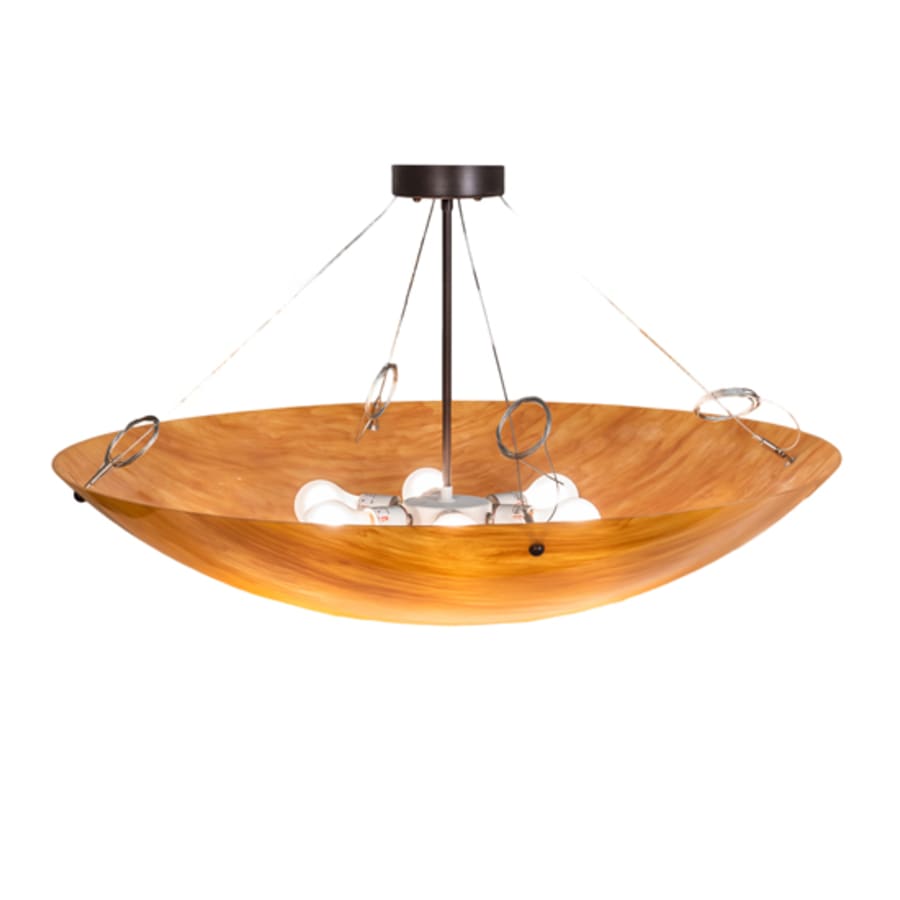 Six-Light 36" Wide Pendant