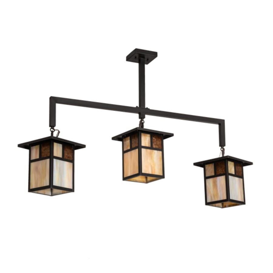 Three-Light 47" Wide Linear Pendant
