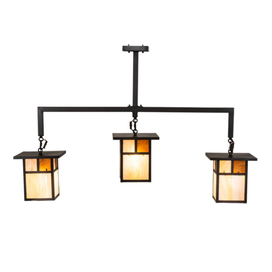 Three-Light 47" Wide Linear Pendant