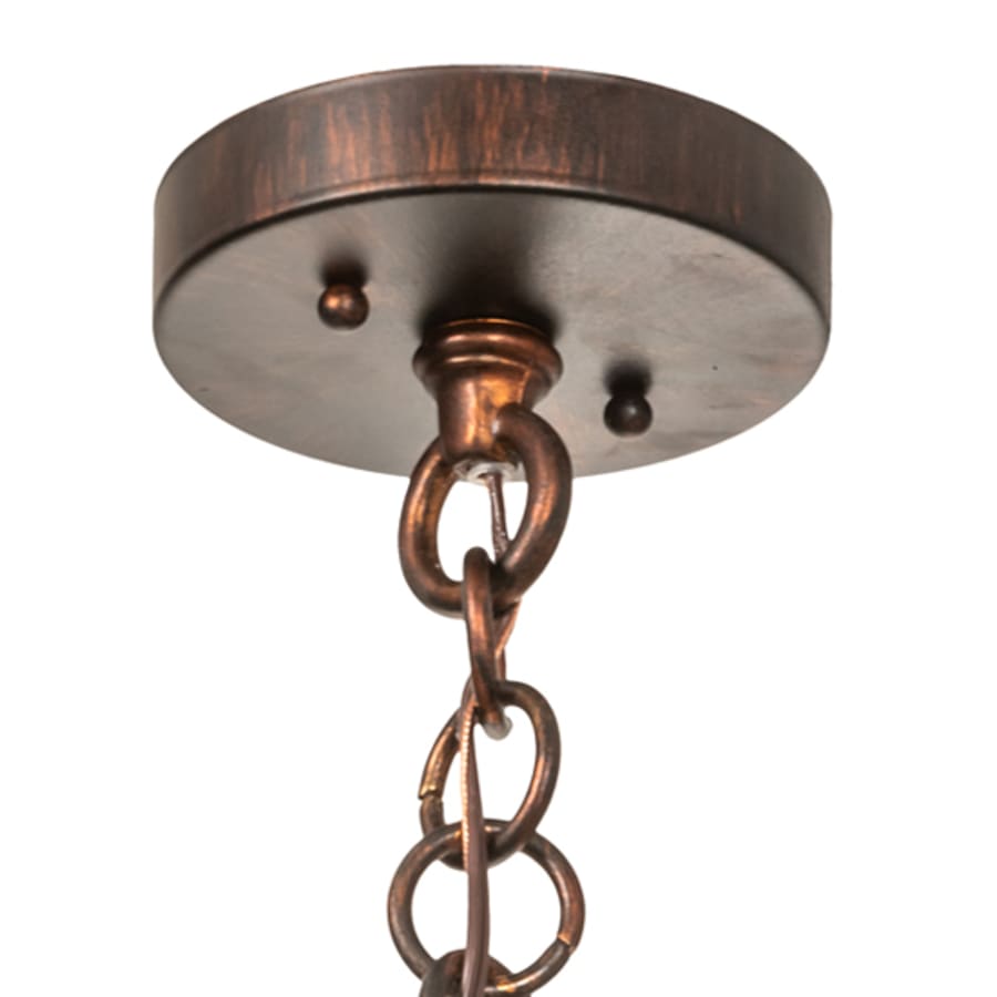 Three-Light 14" Wide Taper Candle Pendant