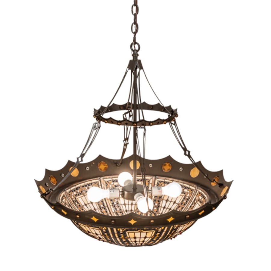Four-Light 30" Wide Pendant