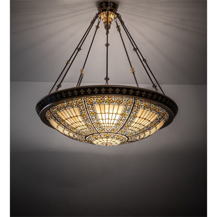 Fleur-de-lis 8-Light 45" Wide Pendant