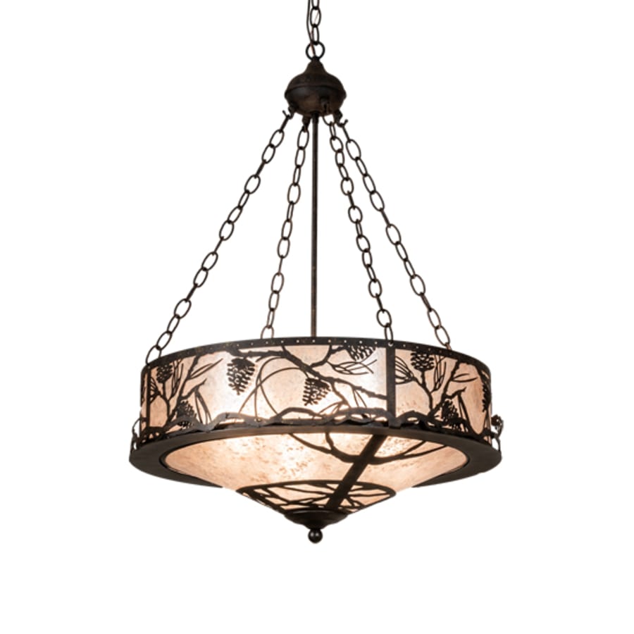Four-Light 24" Wide Pendant