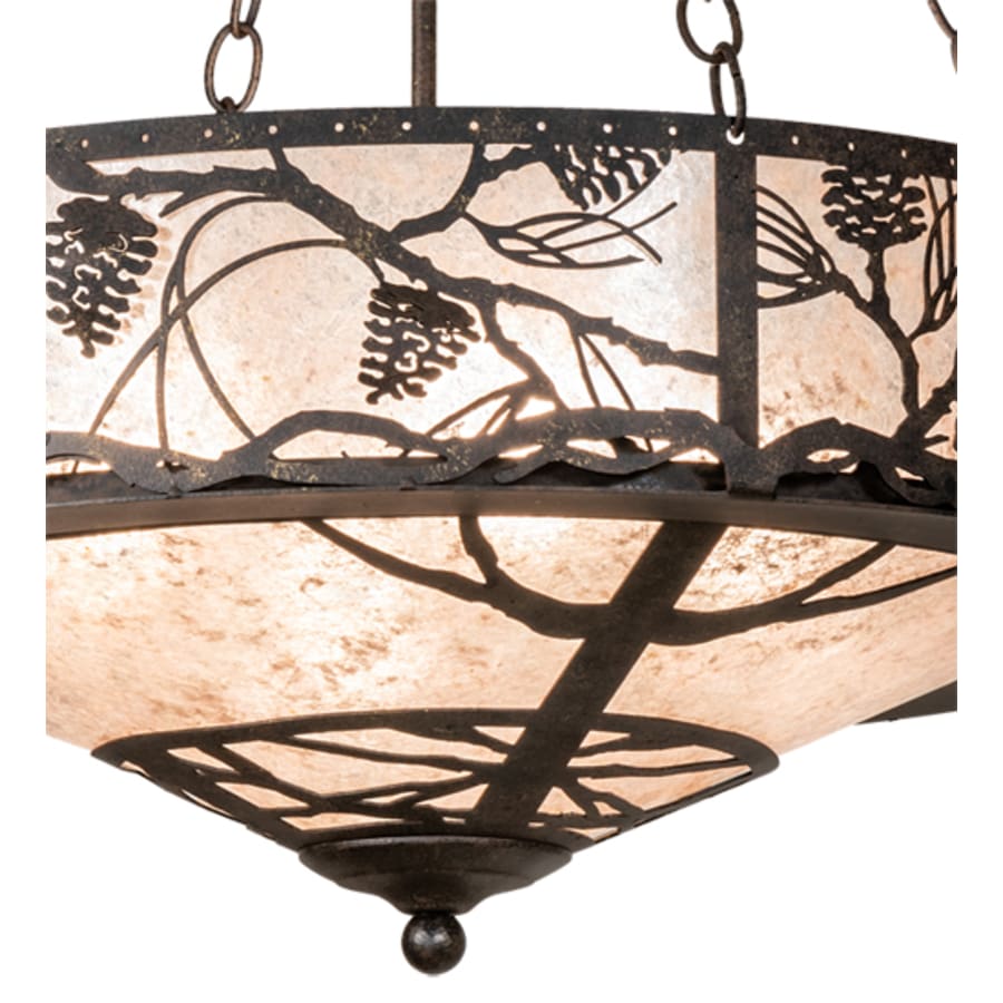 Four-Light 24" Wide Pendant