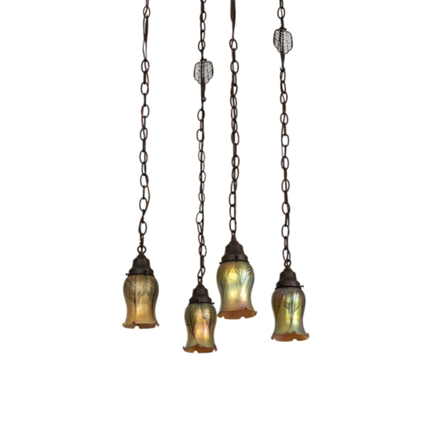 Four-Light 21" Wide Multi-Light Pendant