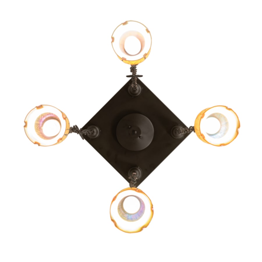 Four-Light 21" Wide Multi-Light Pendant
