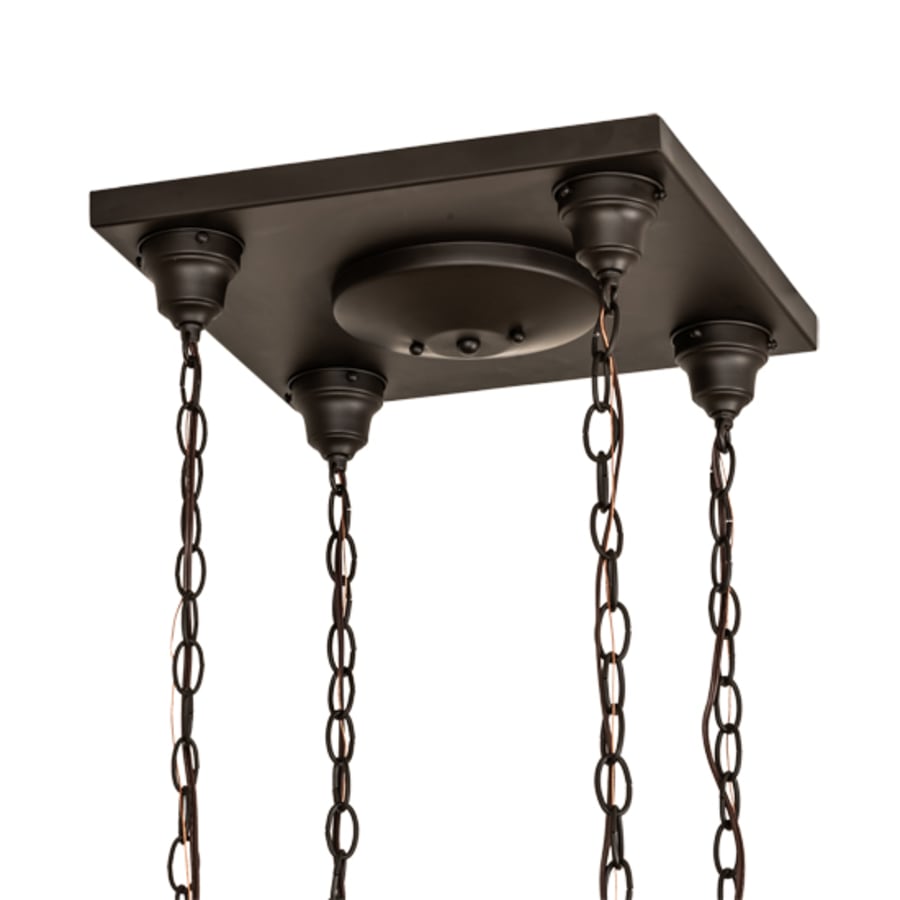 Four-Light 21" Wide Multi-Light Pendant