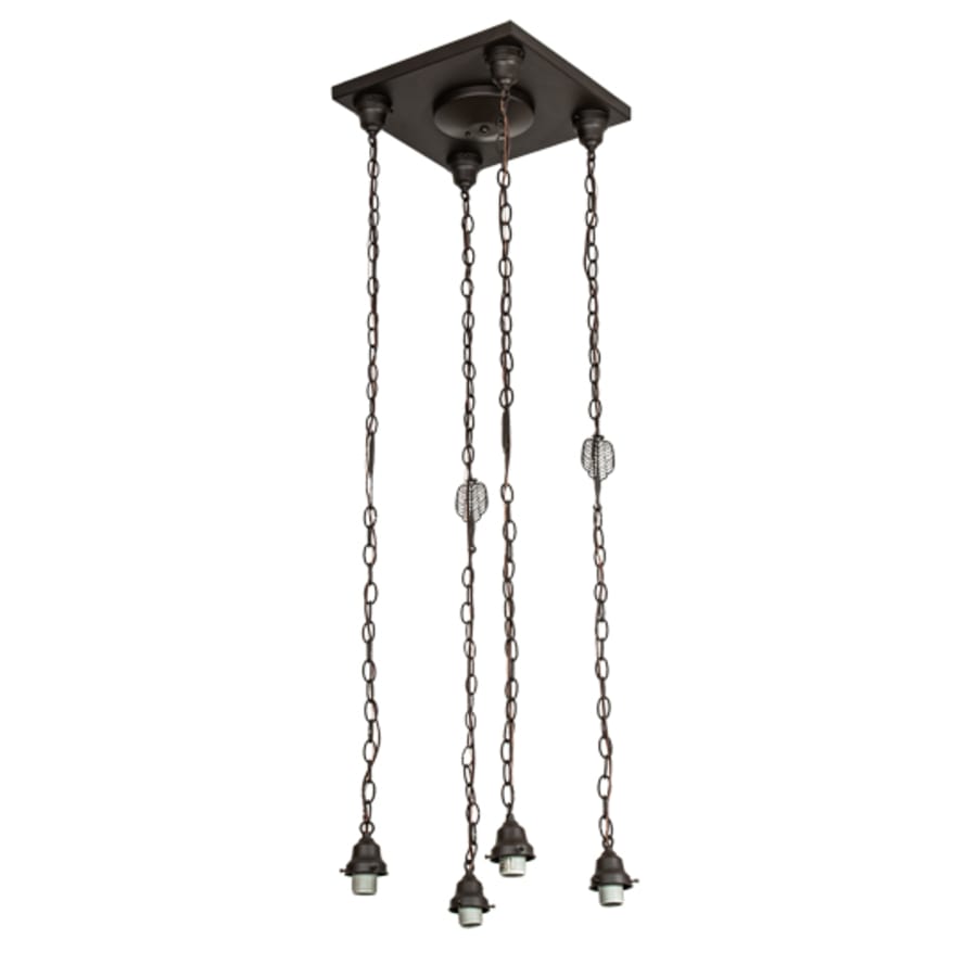 Four-Light 21" Wide Multi-Light Pendant