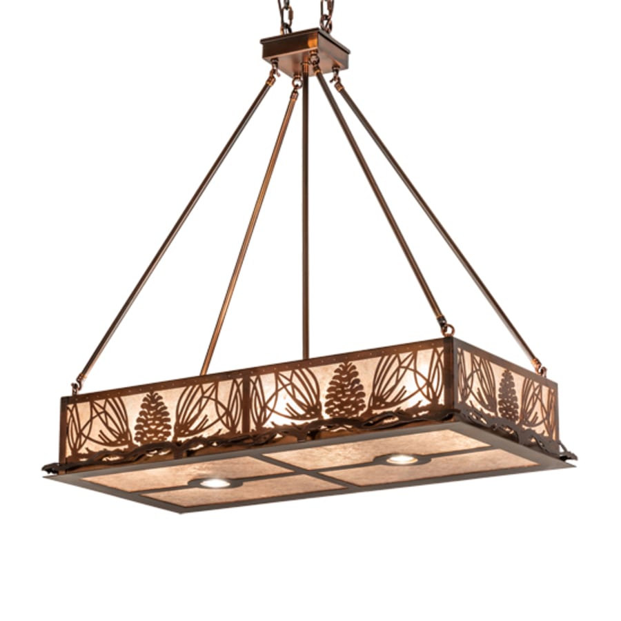 Six-Light 36" Wide Linear Pendant
