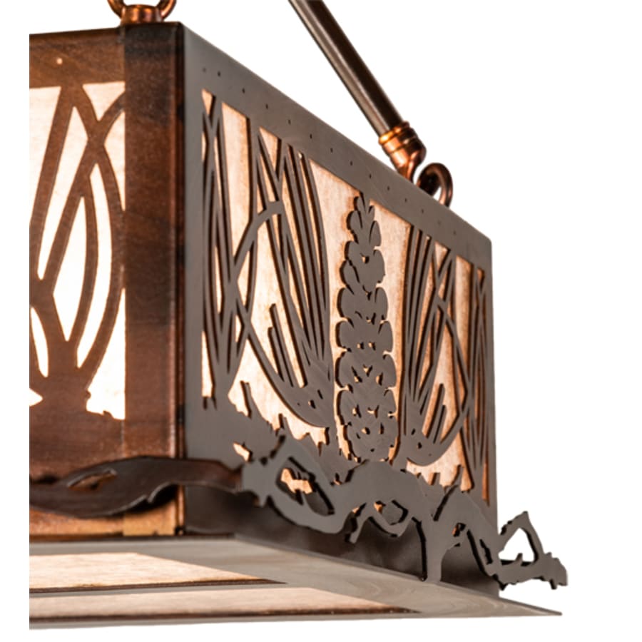 Six-Light 36" Wide Linear Pendant