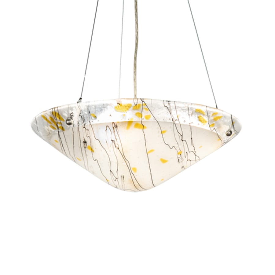 Three-Light 18" Wide Pendant