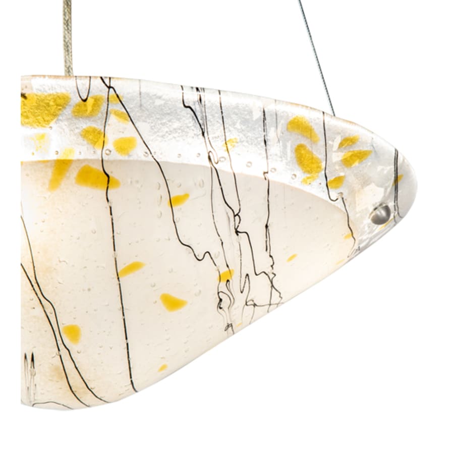 Three-Light 18" Wide Pendant