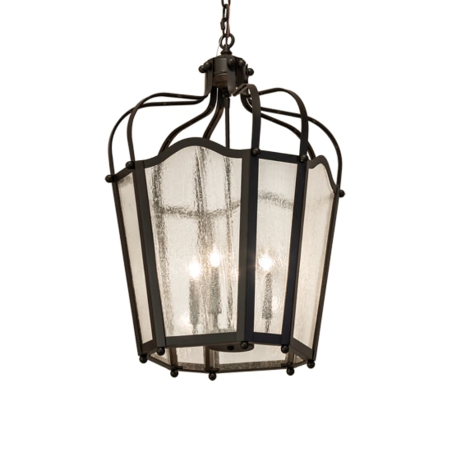 Four-Light 22" Wide Taper Candle Pendant