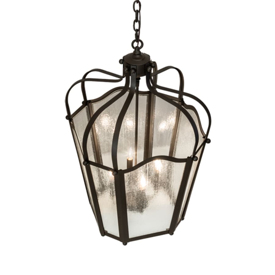 Four-Light 22" Wide Taper Candle Pendant