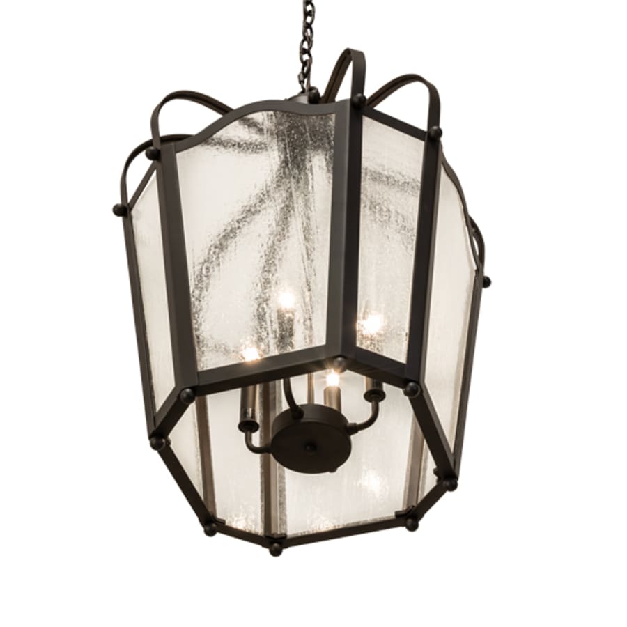 Four-Light 22" Wide Taper Candle Pendant