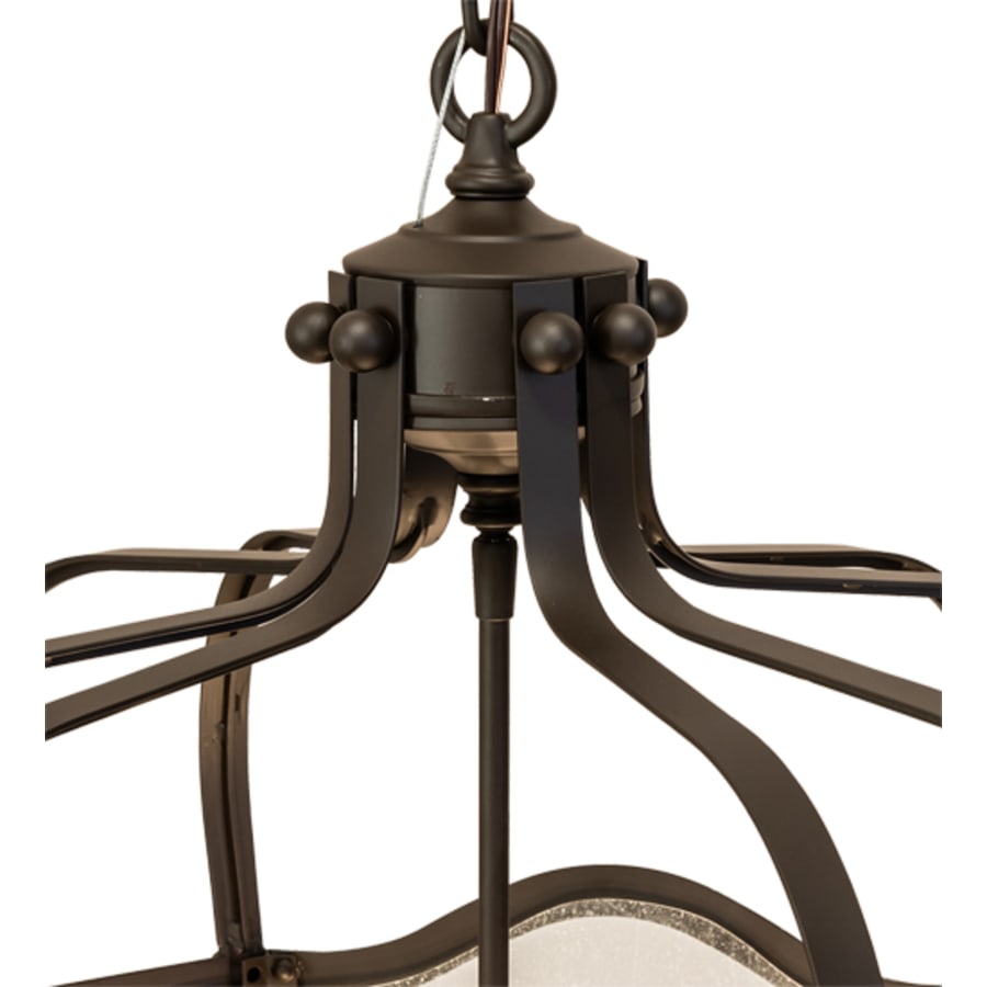Four-Light 22" Wide Taper Candle Pendant