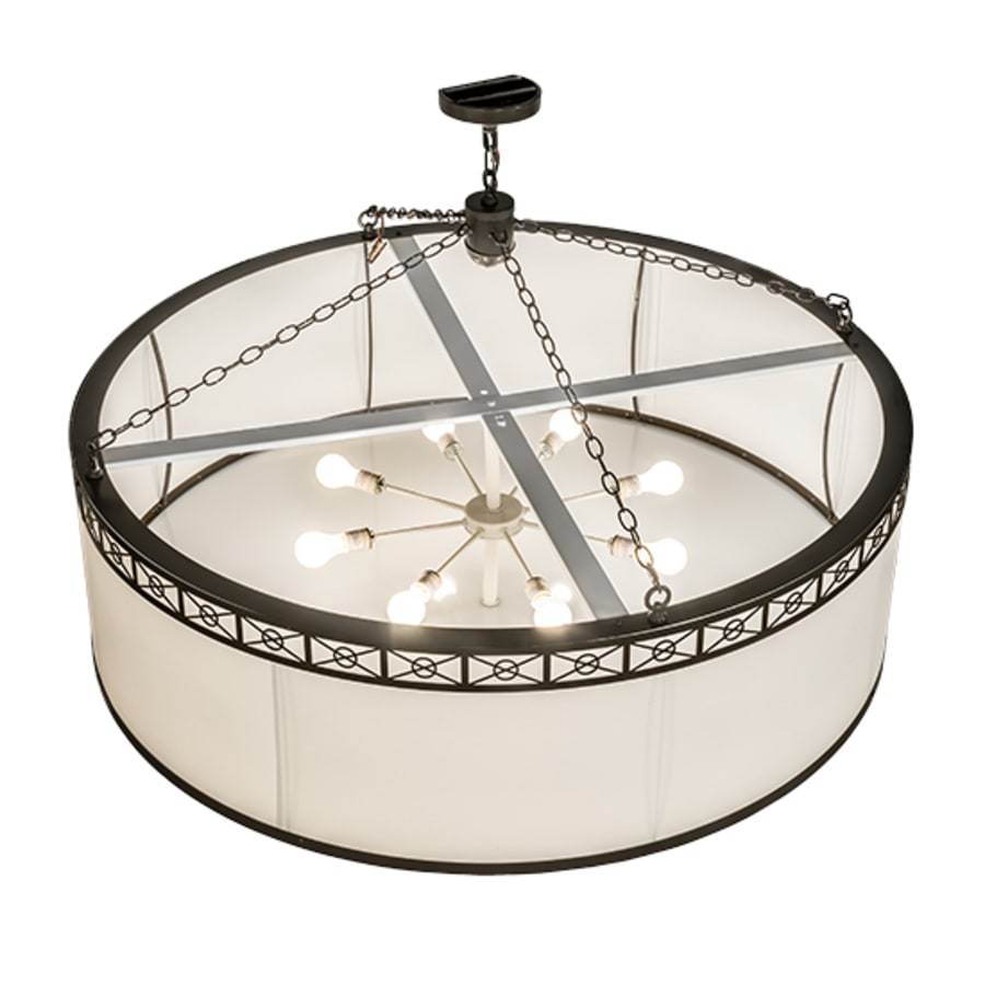 Eight-Light 54" Wide Pendant