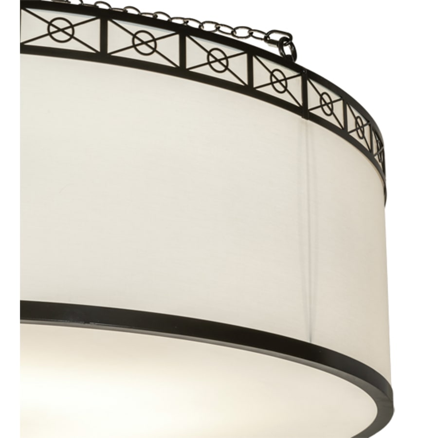 Eight-Light 54" Wide Pendant