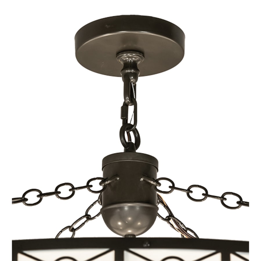 Eight-Light 54" Wide Pendant