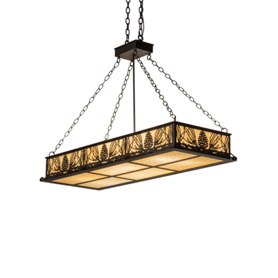 Eight-Light 48" Wide Linear Pendant