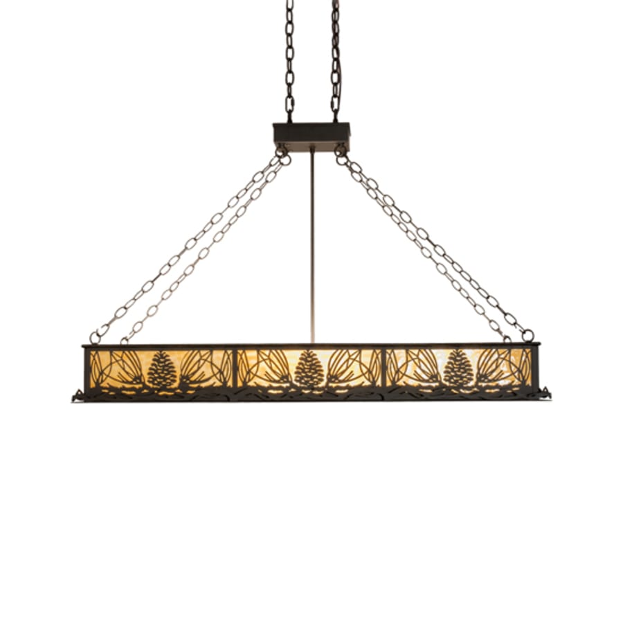 Eight-Light 48" Wide Linear Pendant