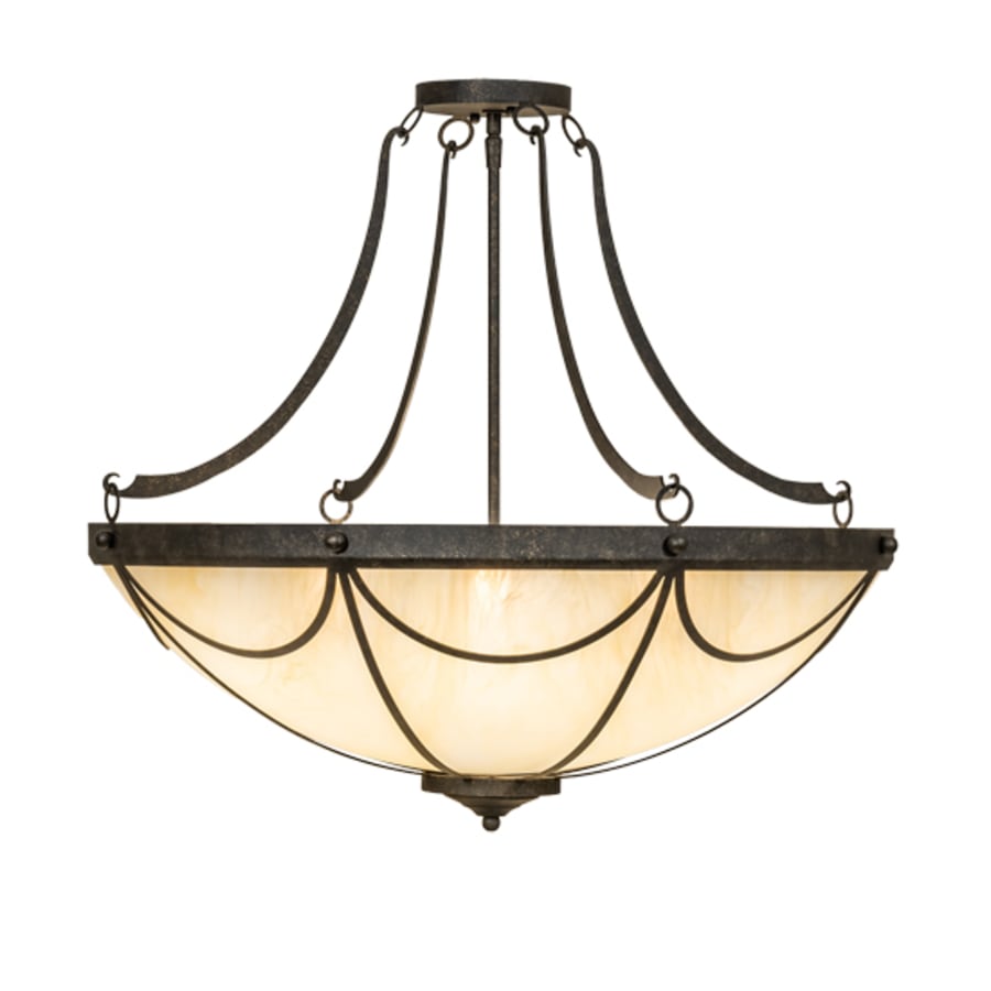 Six-Light 27" Wide Pendant