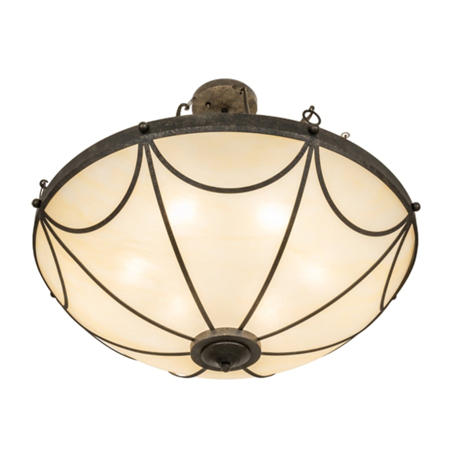 Six-Light 27" Wide Pendant