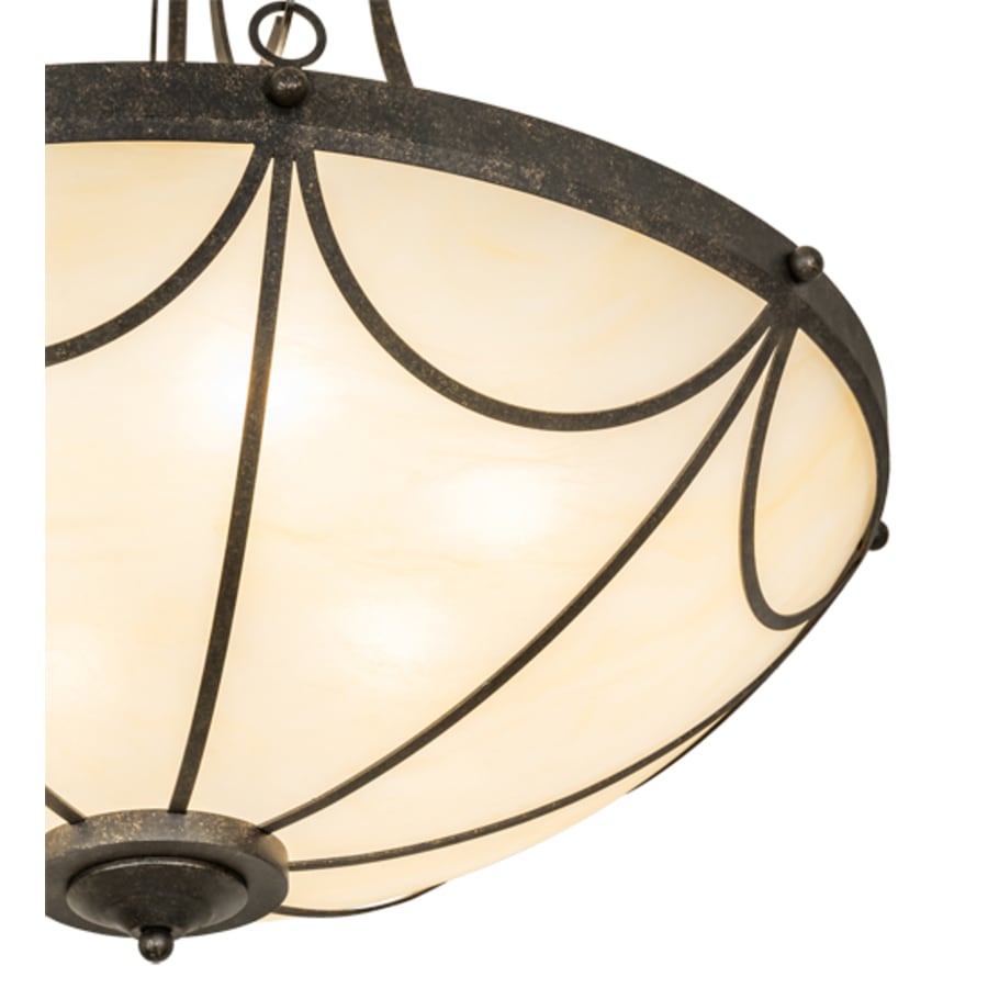 Six-Light 27" Wide Pendant