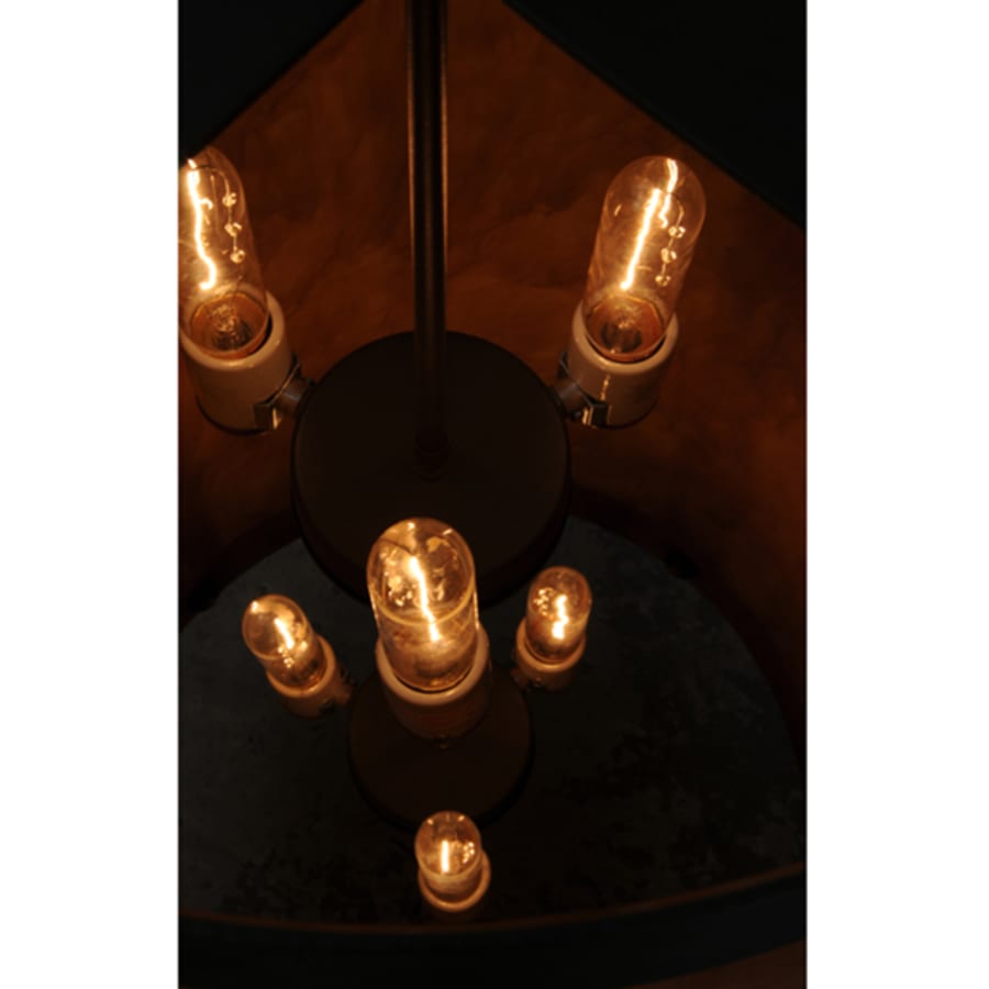 Six-Light 19" Wide Pendant