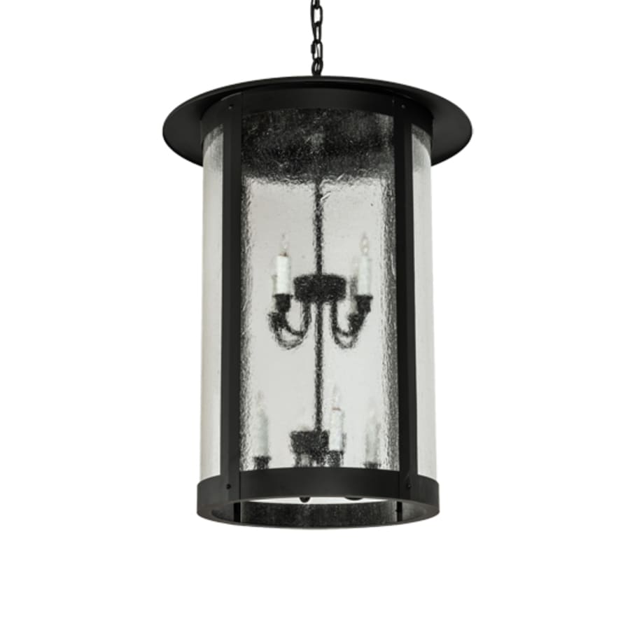 Eight-Light 24" Wide Taper Candle Pendant