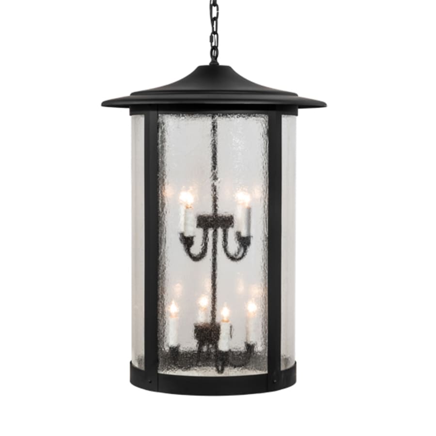 Eight-Light 24" Wide Taper Candle Pendant